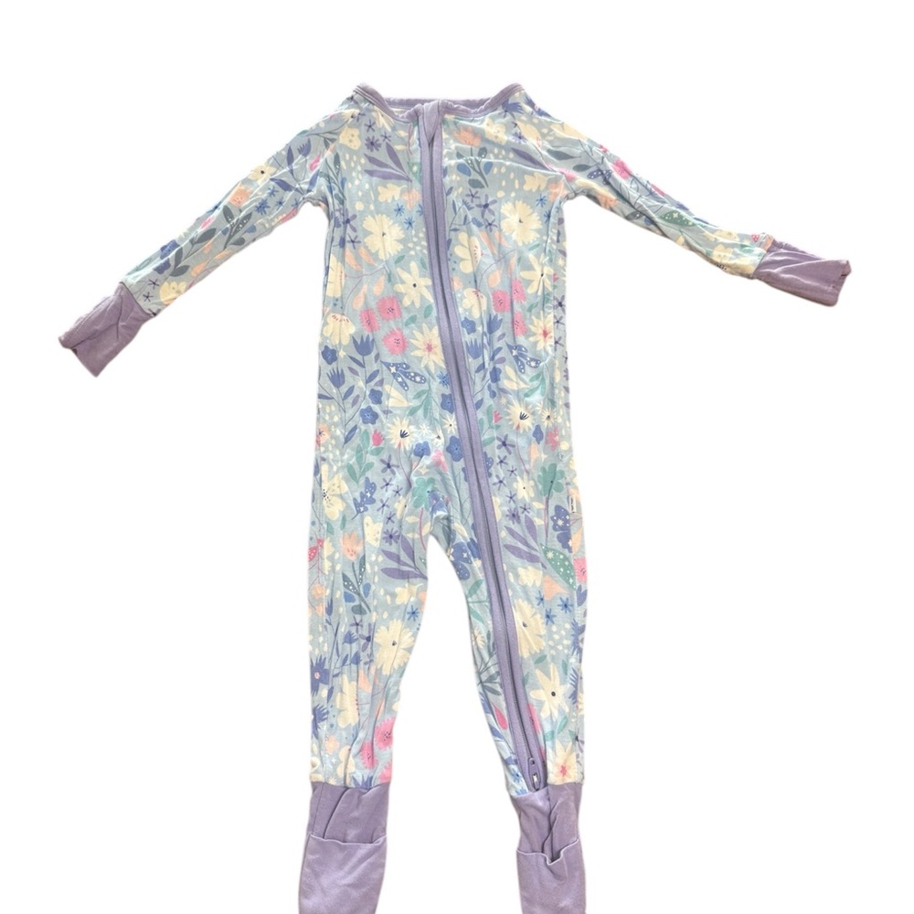 Little Sleepies Magical Meadow Zippy Bamboo Sleeper 6-12 Months